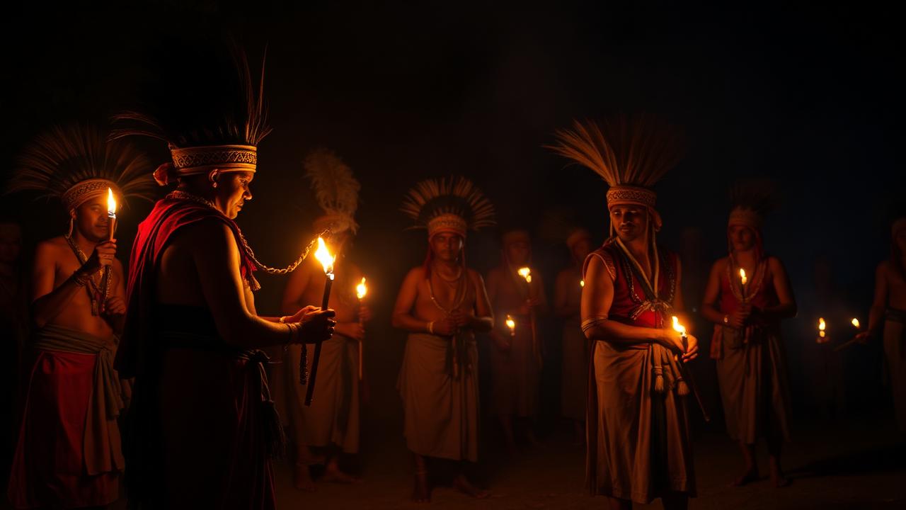 Cérémonie d'initiation traditionnelle