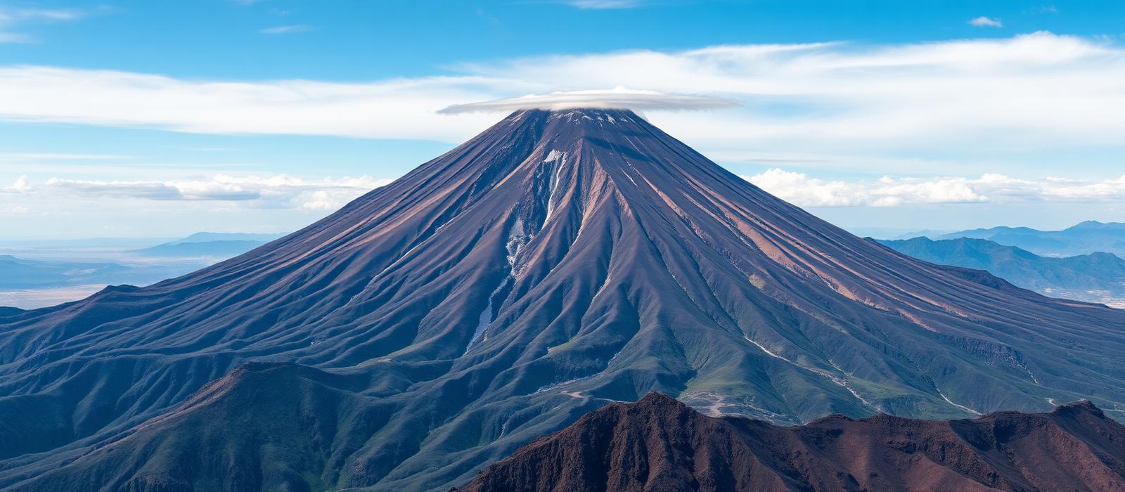 Panorama du massif volcanique du Tibesti