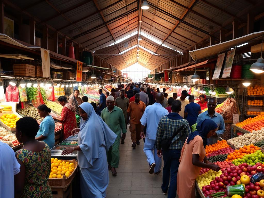 Grand marché central de N'Djaména